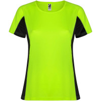 Fluor groen, Zwart