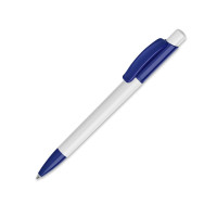 Wit / Donker Blauw