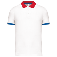 White / Red / Sporty Royal Blue