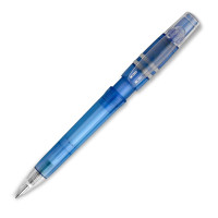 Transparant blauw