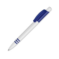 Wit / Donker Blauw