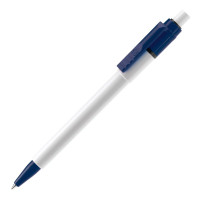 Wit / Donker Blauw